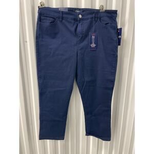 Chaps Madden Capri Women’s Size 14 Color Navy